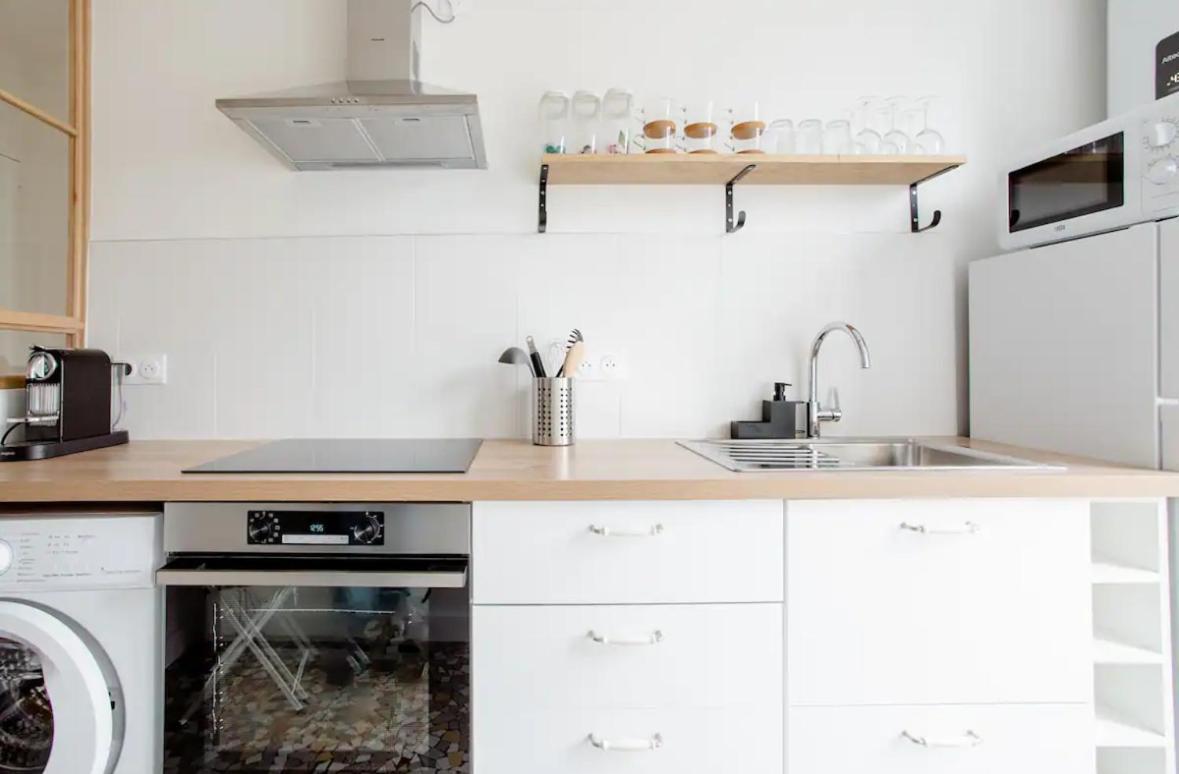 Charmant Appartement Cosy A Suresnes Exterior foto