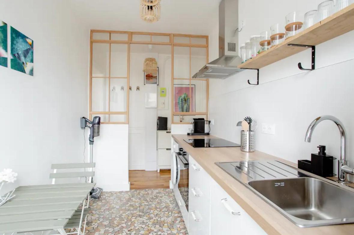 Charmant Appartement Cosy A Suresnes Exterior foto
