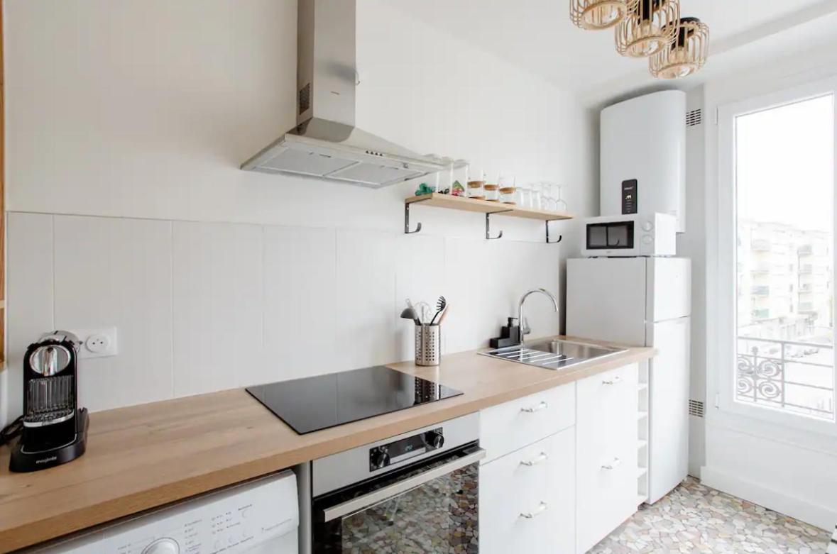 Charmant Appartement Cosy A Suresnes Exterior foto